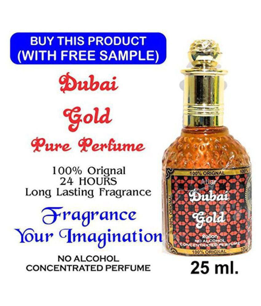 INDRA SUGANDH BHANDAR Attar Dubai Uae Gold Perfume Attar for Men and Women (25ml)