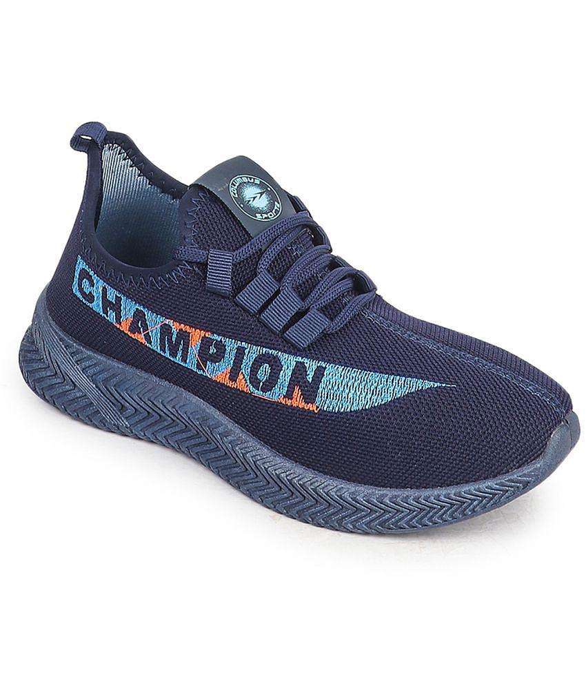 Columbus Navy Running Shoes - None