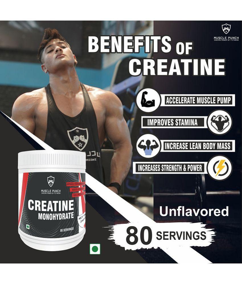 Muscle Punch Muscle Punch | Creatine Raw 100% Pure 240 g 240 gm