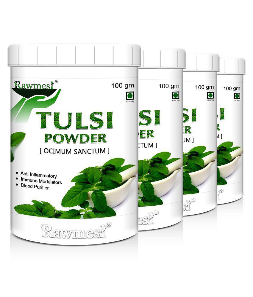 rawmesat Tulsi Powder 400 gm Pack Of 4