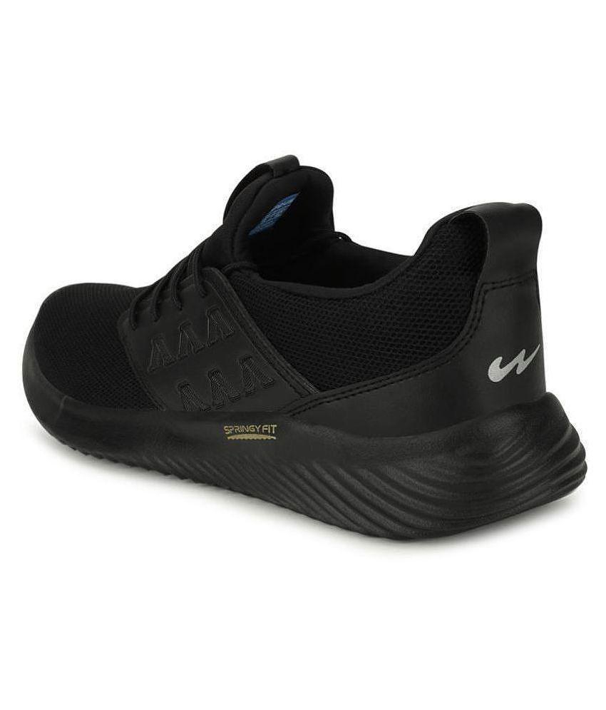 Campus BROKLYN Black Running Shoes - 8