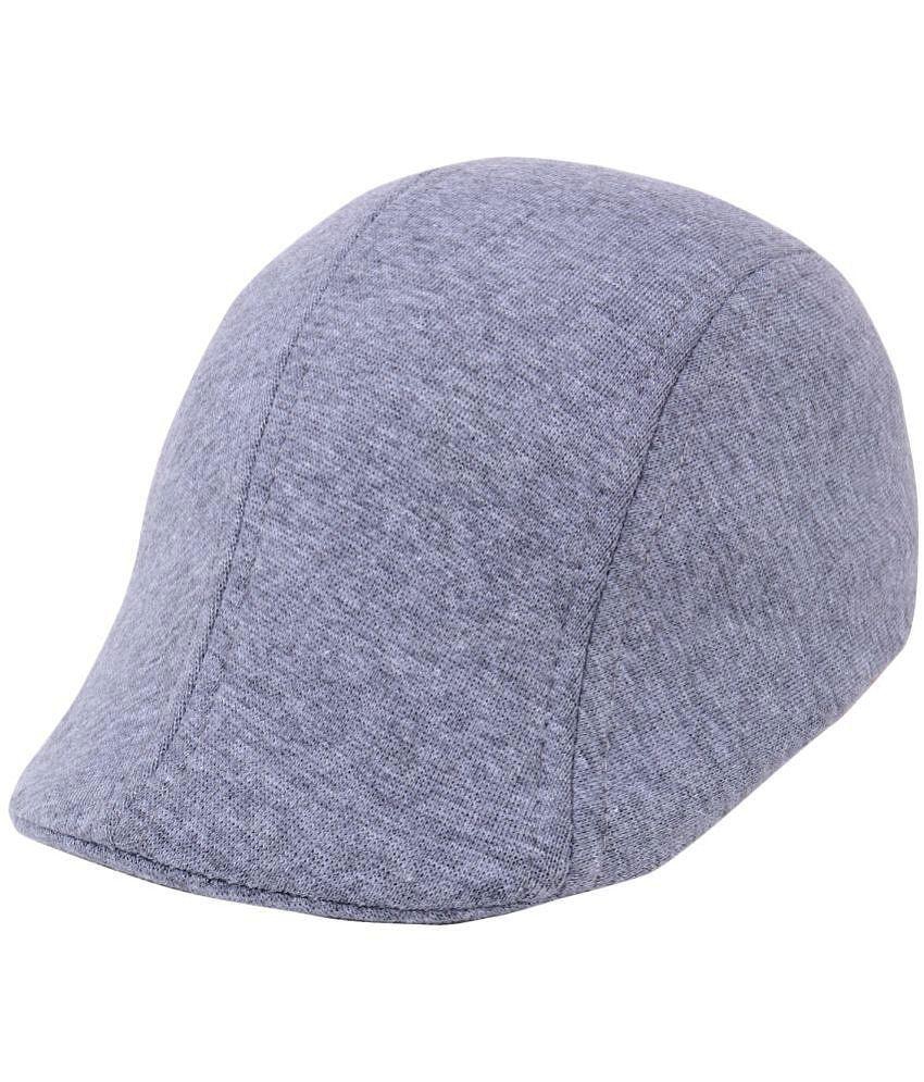 Zacharias - Gray Cotton Men''s Cap ( Pack of 1 ) - Gray