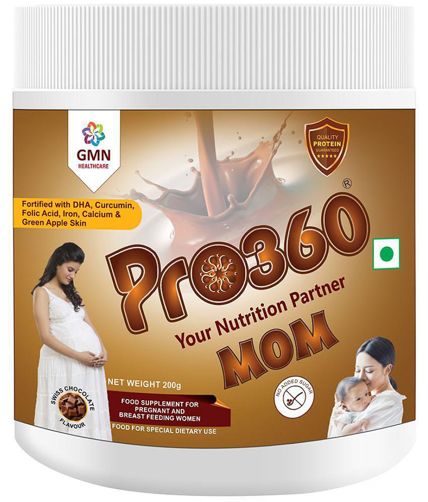 PRO360 MOM Lactation Protein Powder 200 gm Swiss Chocolate