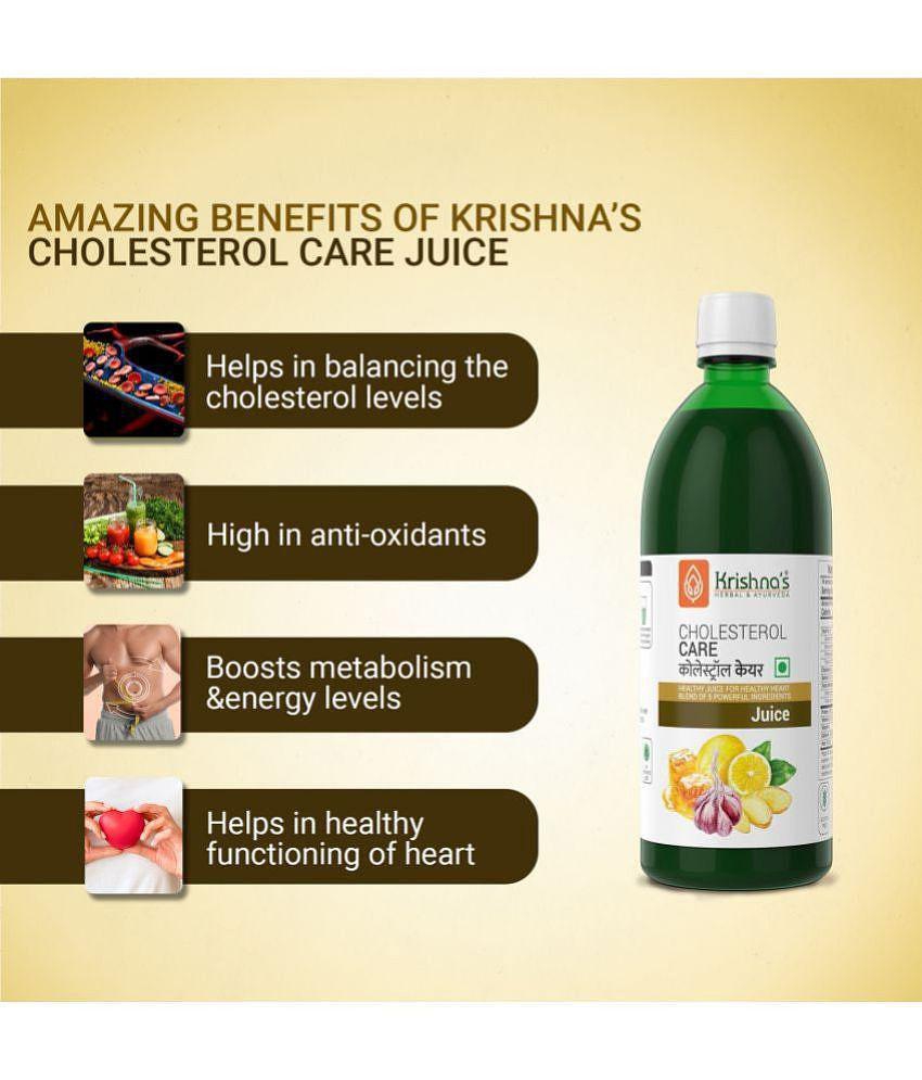 Krishna's Herbal & Ayurveda Cholesterol Care Juice 1000ml