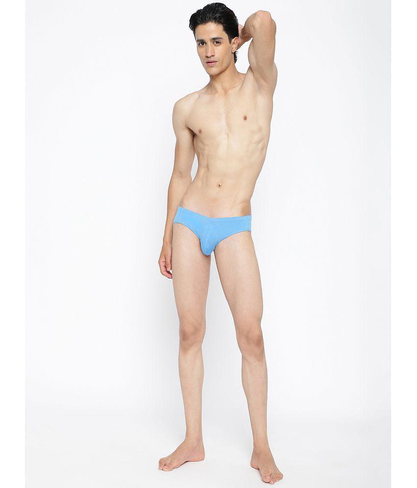 Chic Men La Intimo Blue Cotton Mens Briefs ( Pack of 1 ) - None 2025 at ShopCircuit | ONDC