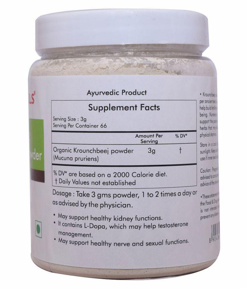 Herbal Hills Organic Krounchbeej Powder 200 gm Pack of 5