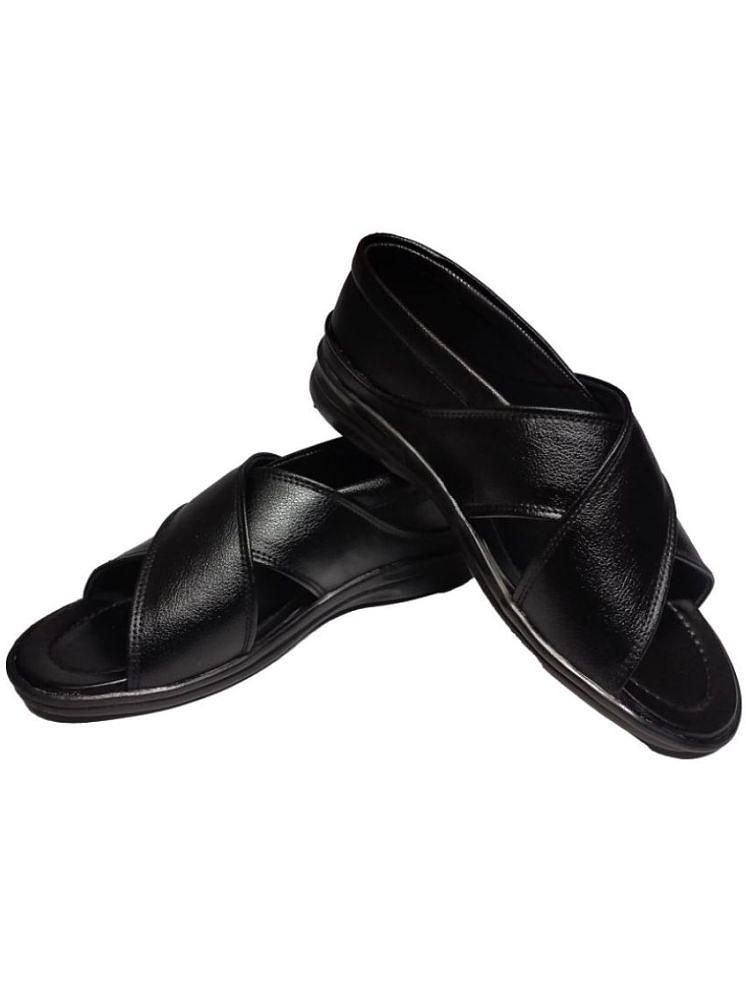 Sophisticated Men RAGE GAZE - Black Mens Sandals - None 2025 at ShopCircuit | ONDC