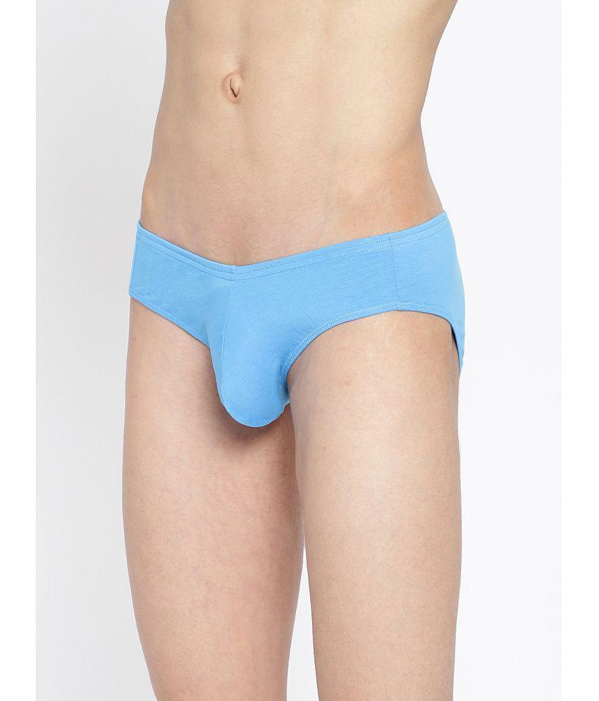 Chic Men La Intimo Blue Cotton Mens Briefs ( Pack of 1 ) - None 2025 at ShopCircuit | ONDC