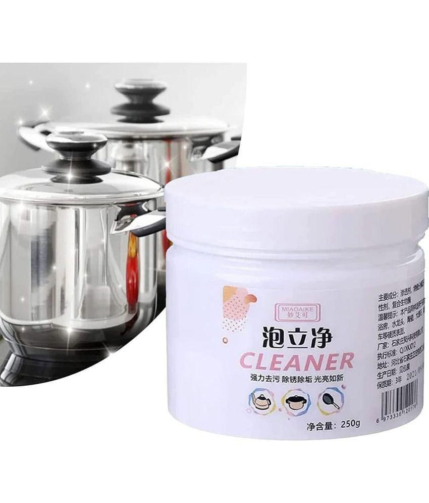 Gatih Rust Remover Foam Cleaner All Purpose Cleaner Powder Cookware Cleaner Kitchen Instant Soak Cleaning 250 g