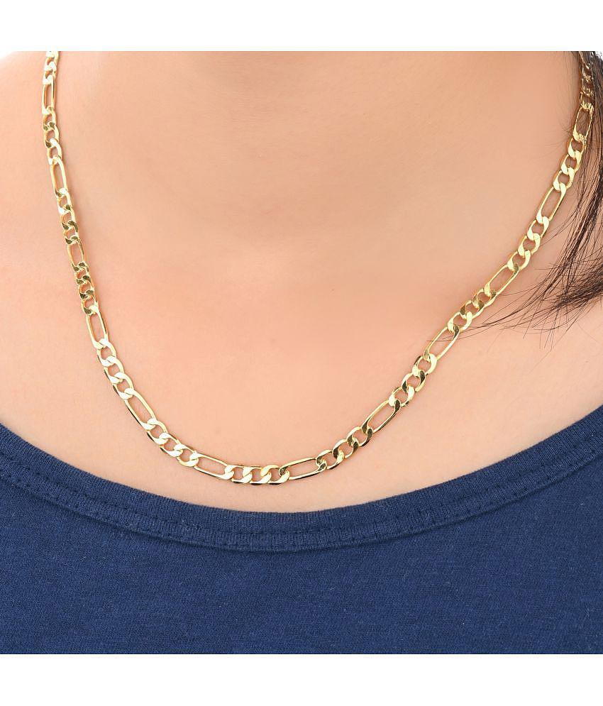 Best Men AanyaCentric Combo of 2 Gold Plated 22inches Long Fashion Chain - None 2025 at ShopCirc