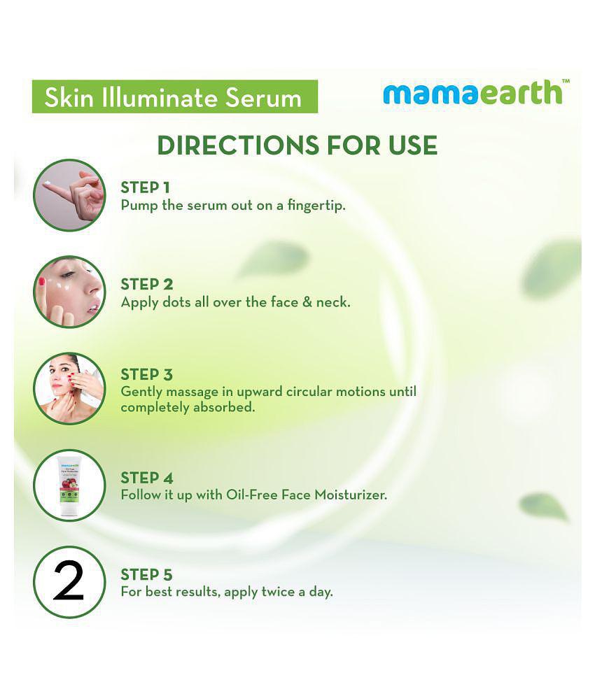 Mamaearth Skin Illuminate Vitamin C Serum For Radiant Skin with High Potency Vitamin C & Turmeric 30 g