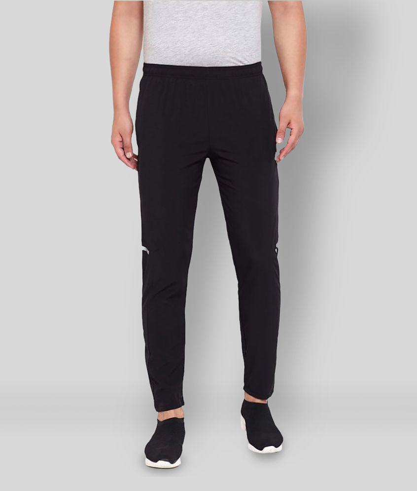 RANBOLT - Black Polyester Men's Trackpants ( Pack of 1 ) - M