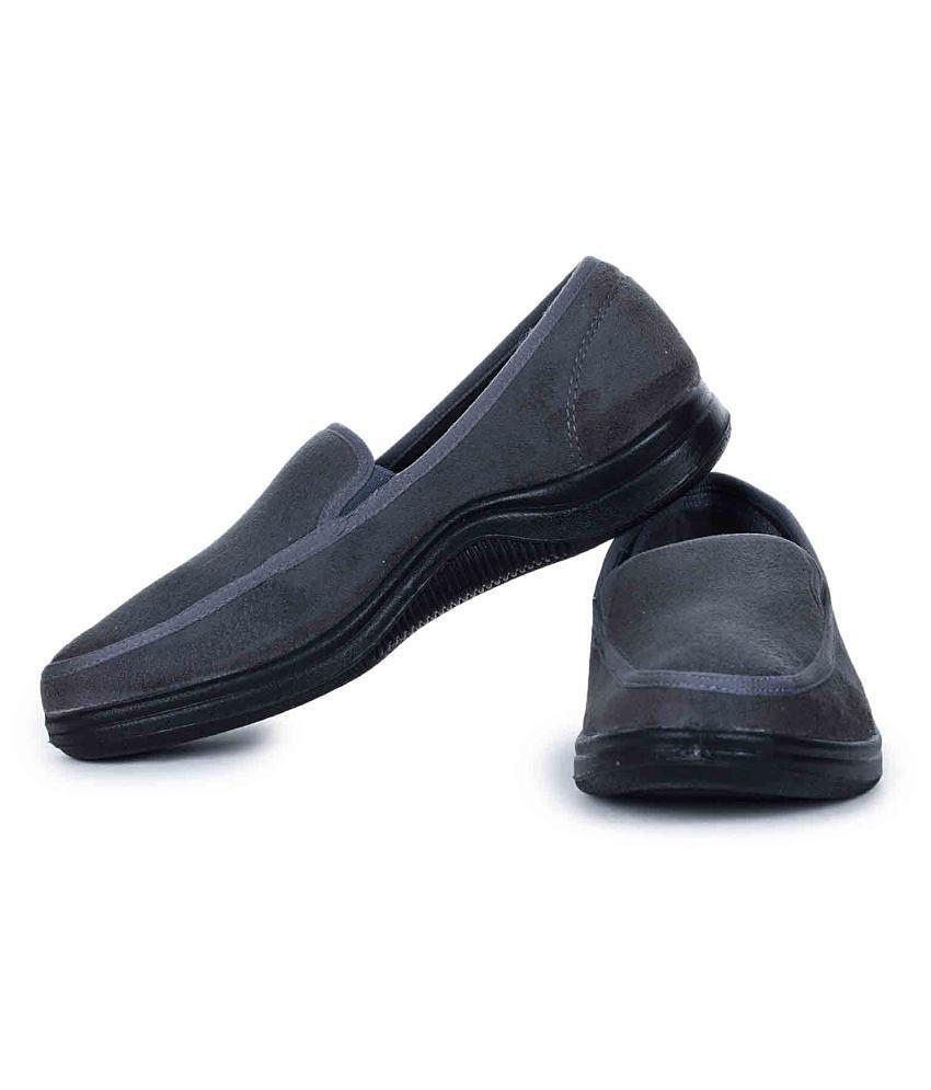 Luxurious Men Liberty - Gray Men''s Slip-on Shoes - 6.5 2025 at ShopCircuit | ONDC