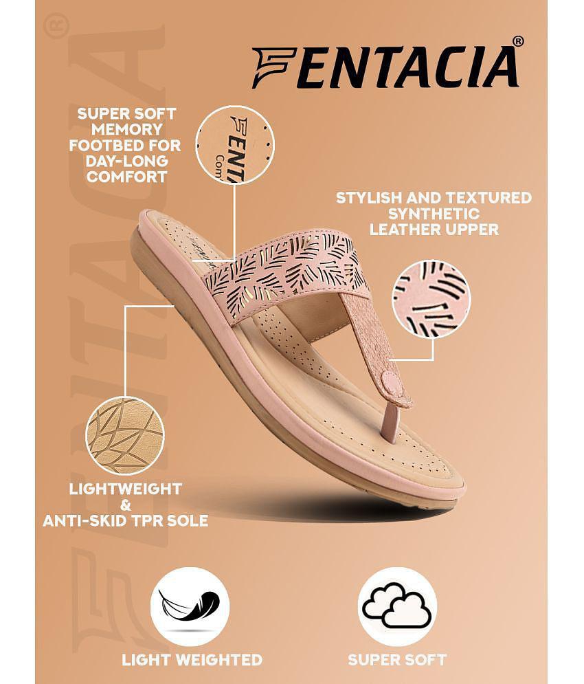 Fentacia - Pink Women's Flats - None