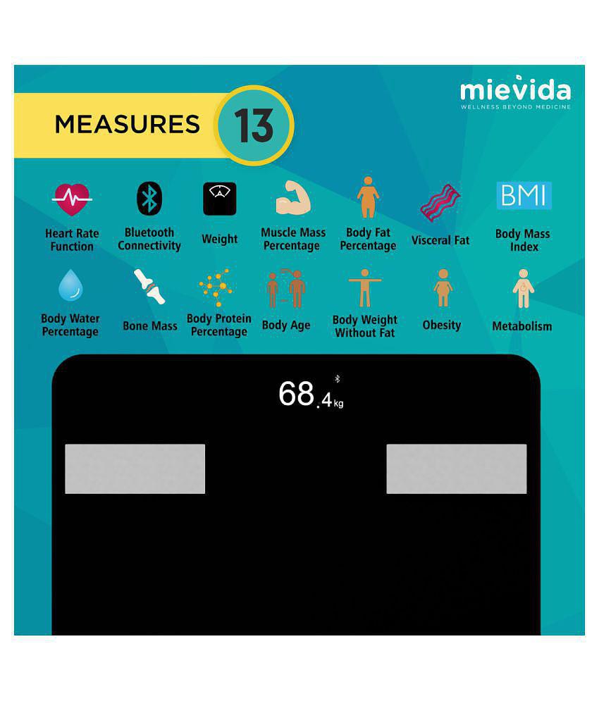 Mievida Body composition monitor FIT ULTRA BT