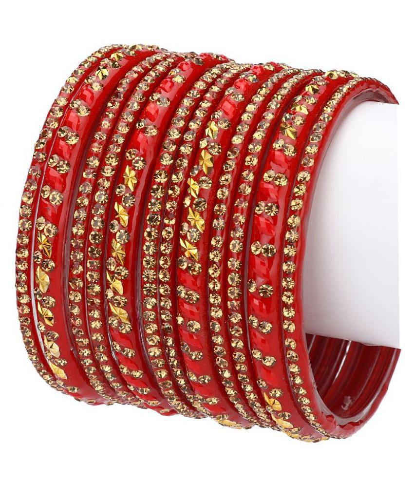 Modern Men AFAST - Red Bangle (Pack of 1) - None 2025 at ShopCircuit | ONDC