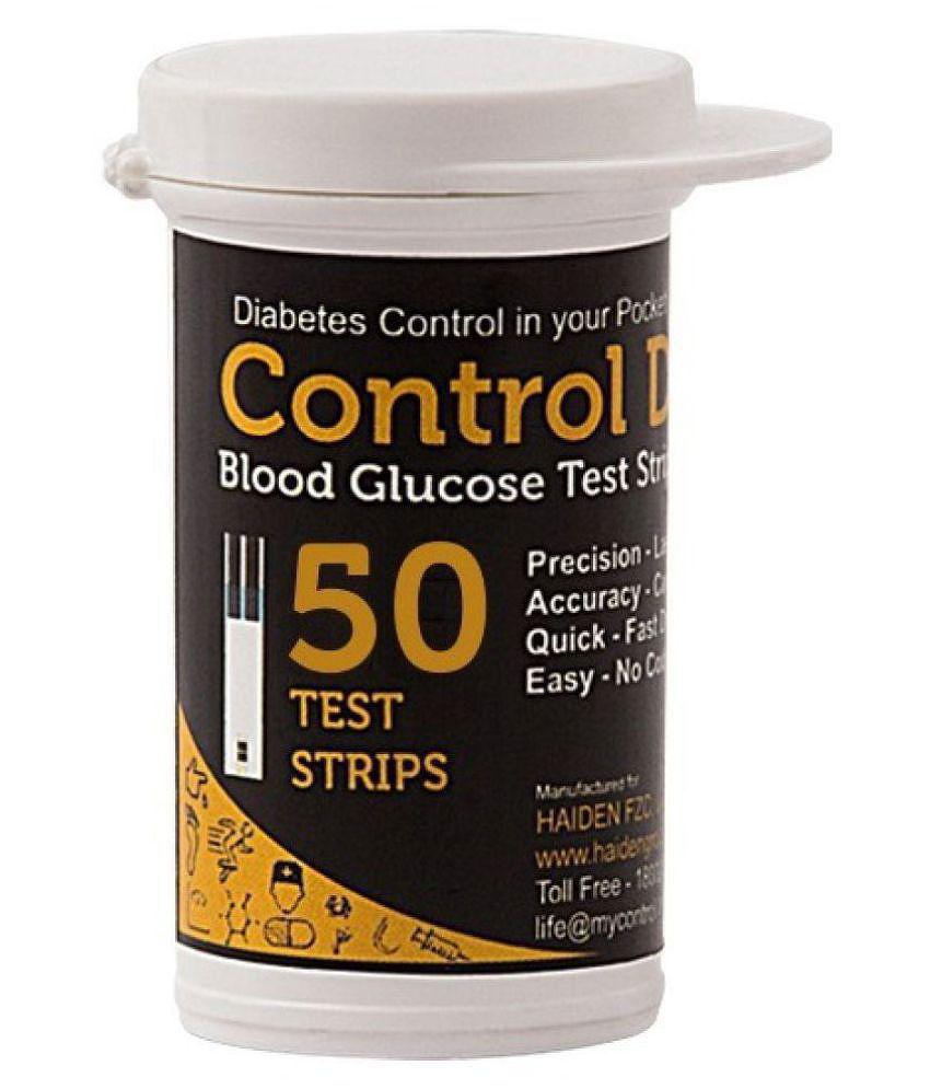 Control D 50 Test Strips HDCDSTP50 Expiry Aug 2024