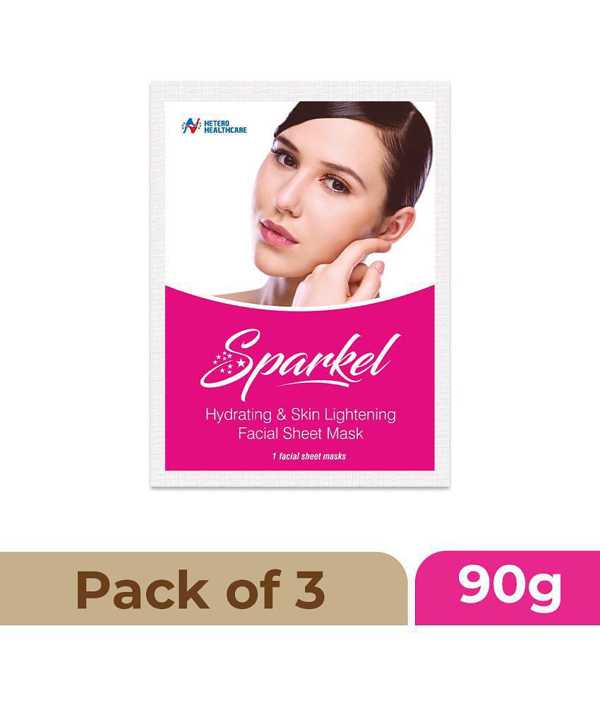 Sparkel - Skin Hydrating Mask For All Skin Type ( Pack of 3 )