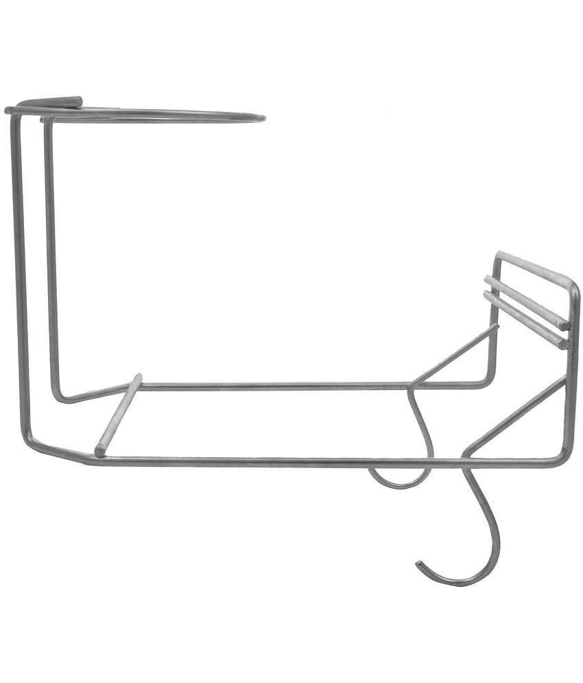 Gehwara - Silver Stainless Steel Wall mount Stand ( Pack of 1 ) - Silver