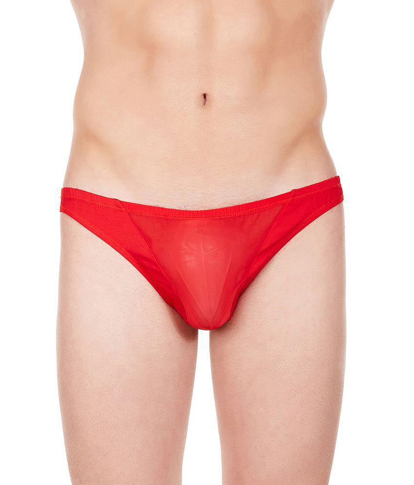 Top Men La Intimo - Red Cotton Blend Men's Briefs ( Pack of 1 ) - L 2025 at ShopCircuit | ONDC