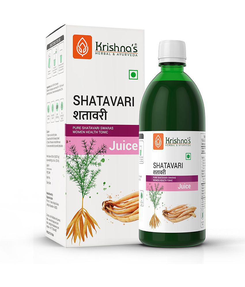 Krishna's Herbal & Ayurveda Shatavari Juice 500ml