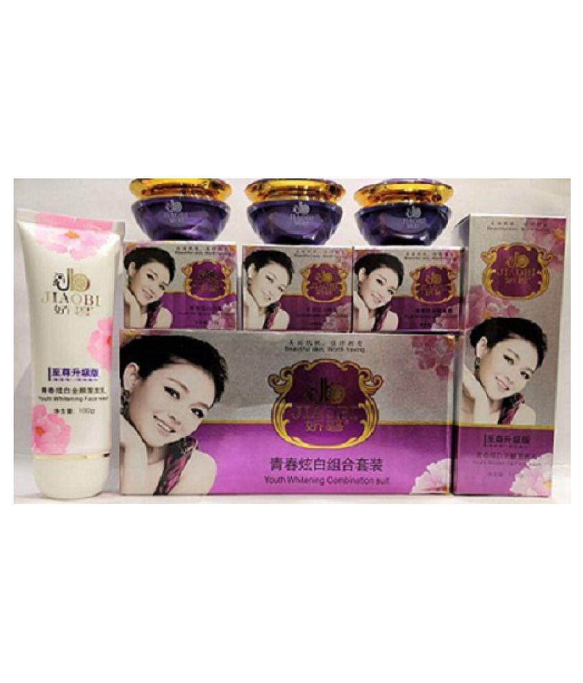 jiaobi Jiaobi Youth Whitening Cream 4 in 1 Facial Kit g