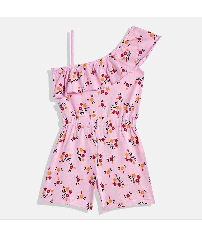Best Men CATCUB - Pink Cotton Girls Jumpsuit ( Pack of 1 ) - None 2025 at ShopCircuit | ONDC