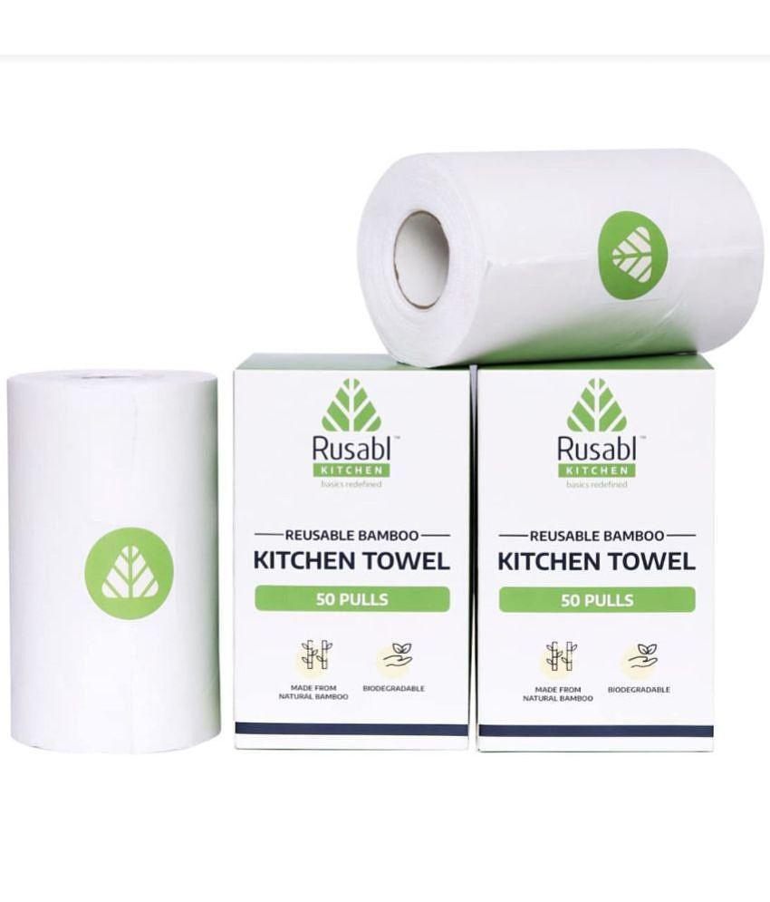 Rusabl Set of 2 Others Bamboo Kitchen Towel