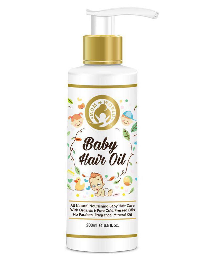 Mom & World Baby Hair Oil - 200ml