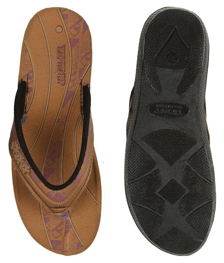 Stylish Men AHA by Liberty - Brown Women's Flats - None 2025 at ShopCircuit | ONDC