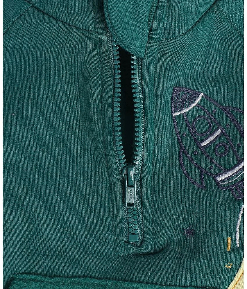 Buy Online Miniklub Retail Private Limited MINIKLUB GREEN SWEAT SHIRT For BABY BOYS - None