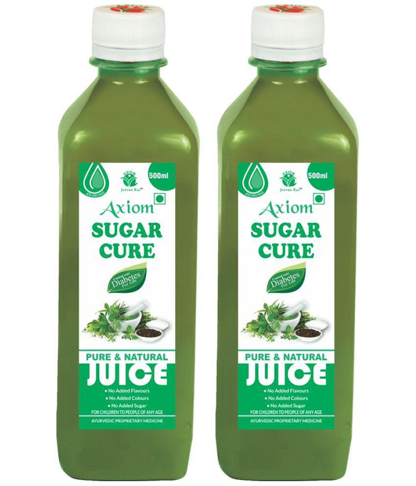 Jeevan Ras Sugar Cure Herbal Juice (500 ml)-Pack of 02 | Control Diabetic | Control Blood Pressure | No Artificial Colour Added | No Sugar | 100% Natural WHO-GLP,GMP Certified Product