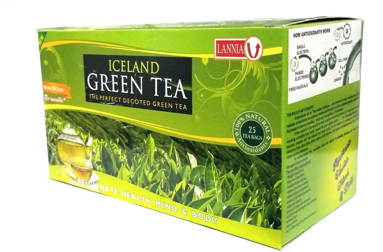 Iceland green tea bags (27 tea bags) 27 tea bag