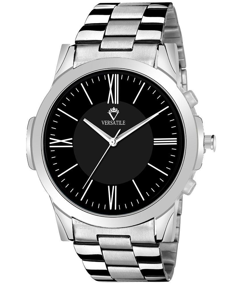 Versatile - Silver Stainless Steel Analog Men's Watch