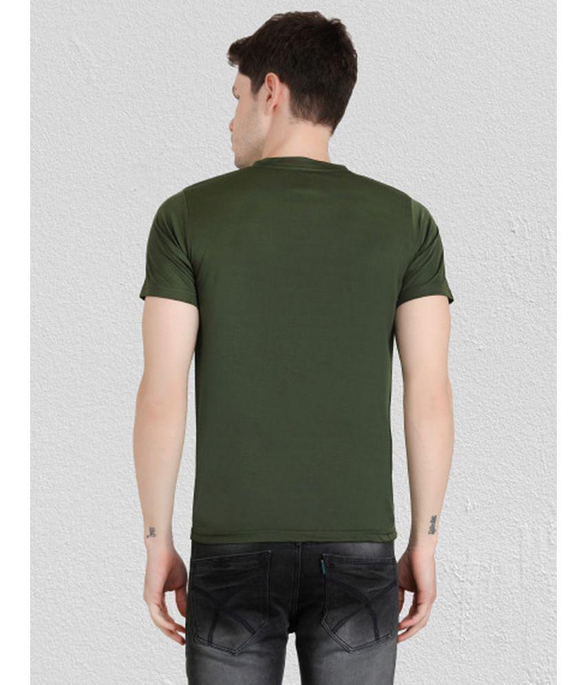 Sophisticated Men Ben Toi - Olive Polyester Regular Fit Mens T-Shirt ( Pack of 4 ) - None 2025 a