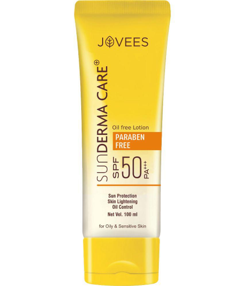 Jovees Herbal Sun Derma Care Lotion With SPF 50 PA+++ For oily and sensitive skin 100 ml