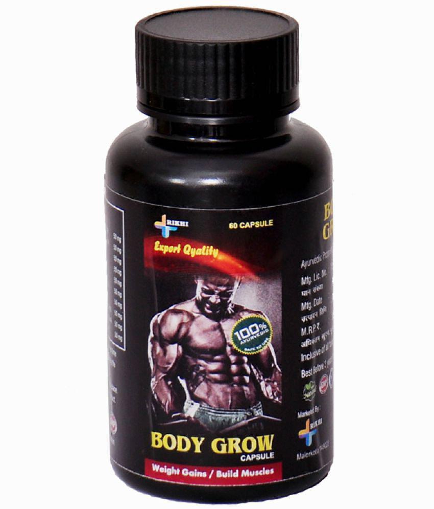 Rikhi Body Grow Mass Gainer Capsule 60 no.s