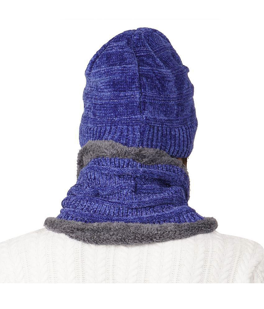 Modern Men valdez - Indigo Velvet Women's Cap ( Pack of 1 ) - Indigo 2025 at ShopCircuit | ONDC