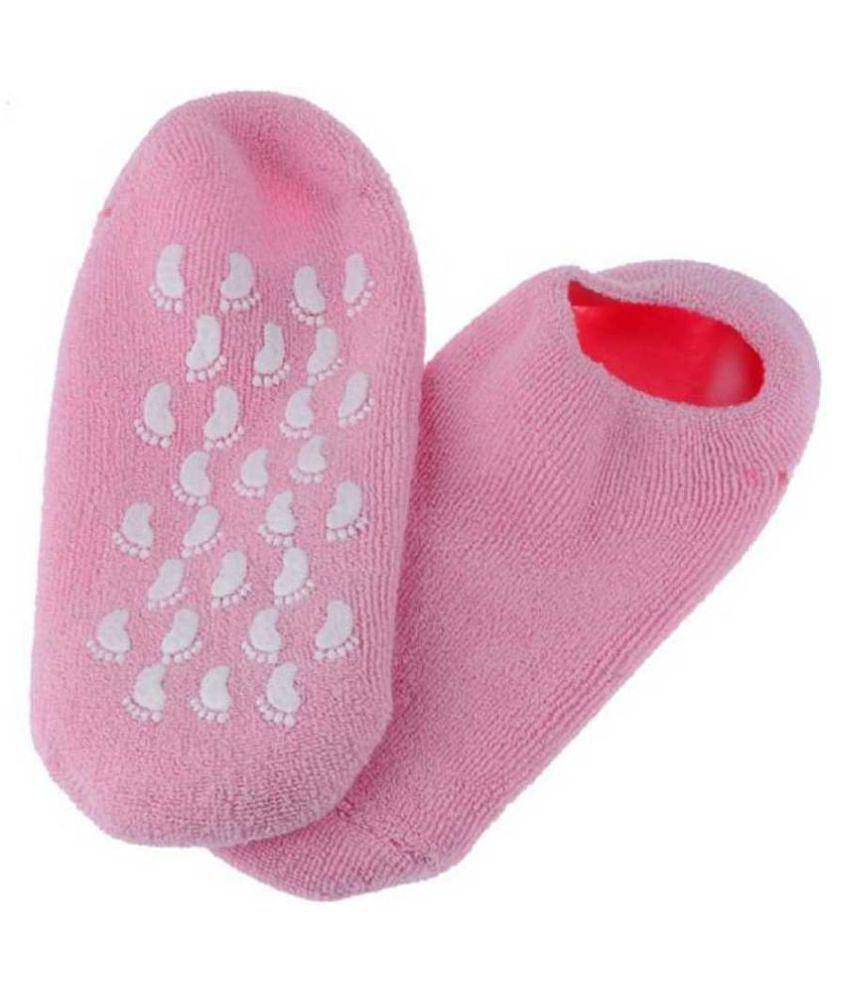 SOFTDARZEE cloth gel pad heel socks Free Size