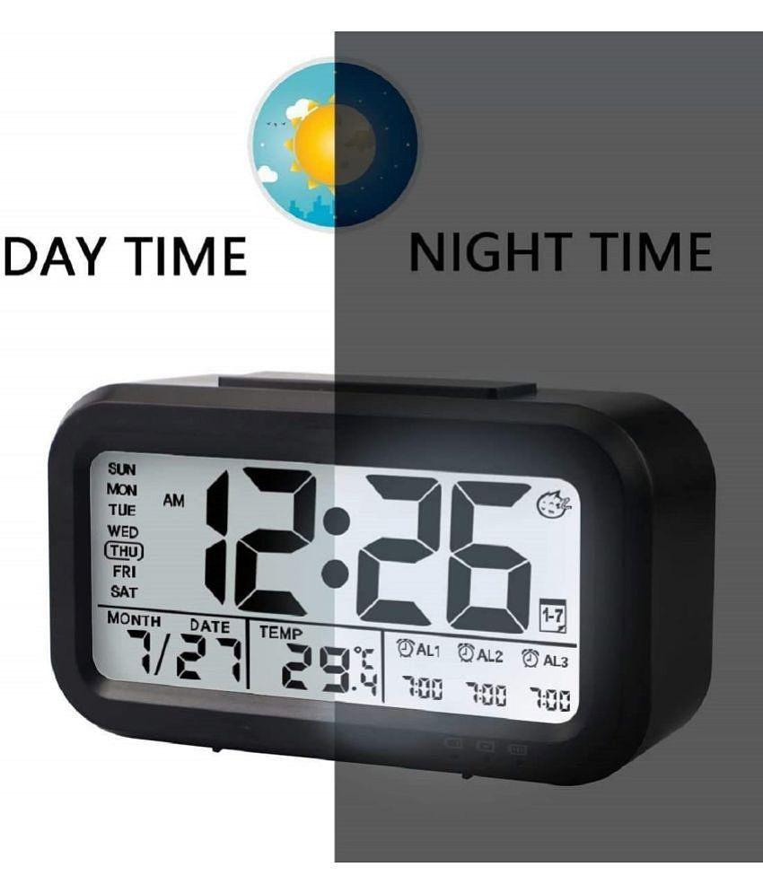 Wristkart Digital Metal Table Clock - Pack of 1