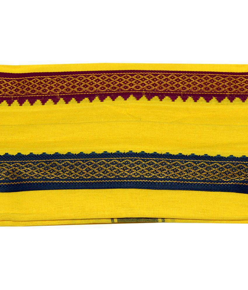 Best Men Akhil - Cotton Yellow Embroidered Bath Towel ( Pack of 1 ) - Yellow 2025 at ShopCircuit