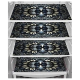 Revexo Set of 4 PVC Multi Fridge Mats - Multi