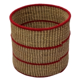 Tisser Handwoven Laundry Basket Sabai grass