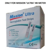 Mission ULTRA HB 50 Hemoglobin Strips Expiry: April 2021