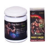 Shane Rikhi Body Grow Cap 60no.s & Rikhi Whey Protein Extra Powder 300 gm Chocolate