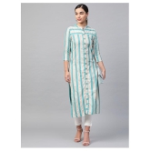 KSUT Multicoloured Cotton Straight Kurti - S