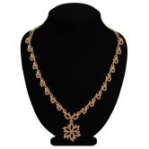 Sukkhi Alloy Golden Traditional Necklaces Set Collar - Golden