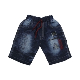 Zadmus Boys Knee Length Denim Shorts (Blue, 1 - 2 Years) - None