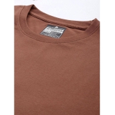 Dillinger - Brown Cotton Loose Fit Womens T-Shirt ( Pack of 1 ) - None