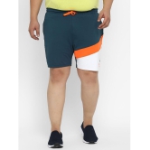 YUUKI - Teal Polyester Men's Shorts ( Pack of 1 ) - None